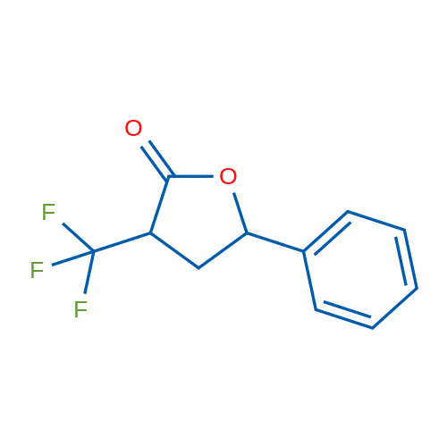 4-Hydroxy-4-phenyl-2-trifluoromethylbutyric acid lactone 5g