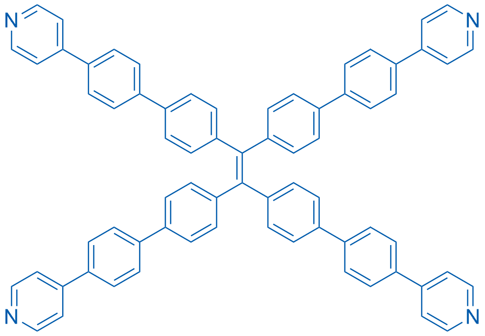 1,1,2,2-Tetrakis(4'-(pyridin-4-yl)-[1,1'-biphenyl]-4-yl)ethene 250mg