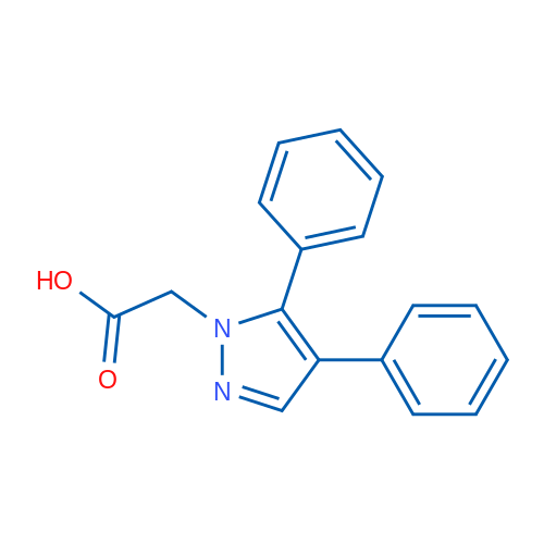 2-(4,5-Diphenyl-1H-pyrazol-1-yl)acetic acid 1g