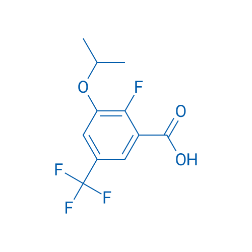 2-Fluoro-3-isopropoxy-5-(trifluoromethyl)benzoic acid 10g