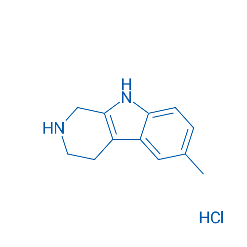 6-Methyl-2,3,4,9-tetrahydro-1H-pyrido[3,4-b]indole hydrochloride 1g