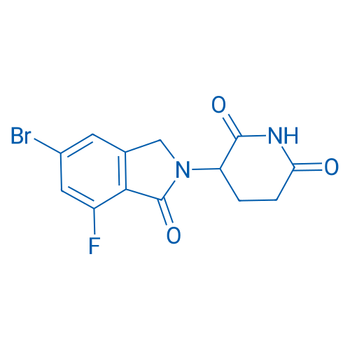 3-(5-Bromo-7-fluoro-1-oxoisoindolin-2-yl)piperidine-2,6-dione 50mg