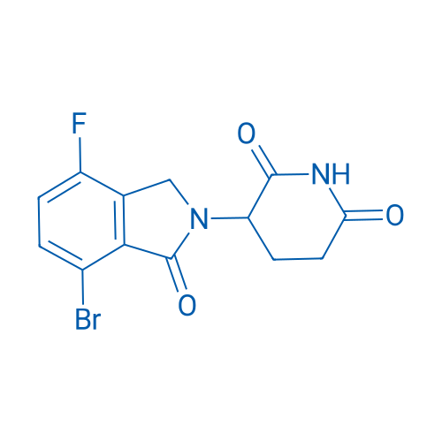 3-(7-Bromo-4-fluoro-1-oxoisoindolin-2-yl)piperidine-2,6-dione 50mg