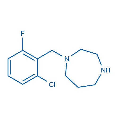 1-(2-Chloro-6-fluorobenzyl)-1,4-diazepane 5g