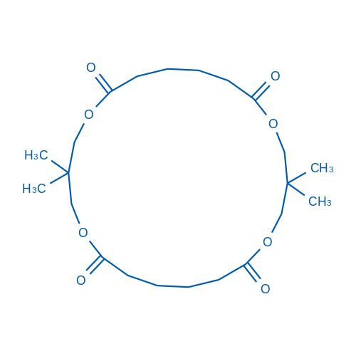3,3,14,14-Tetramethyl-1,5,12,16-tetraoxacyclodocosane-6,11,17,22-tetraone 10mg