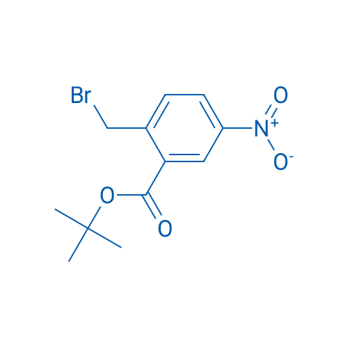 tert-Butyl 2-(bromomethyl)-5-nitrobenzoate 250mg
