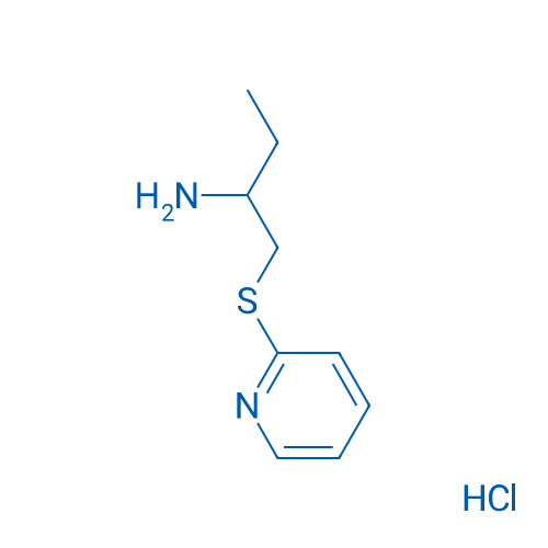 1-(Pyridin-2-ylthio)butan-2-amine hydrochloride 1g