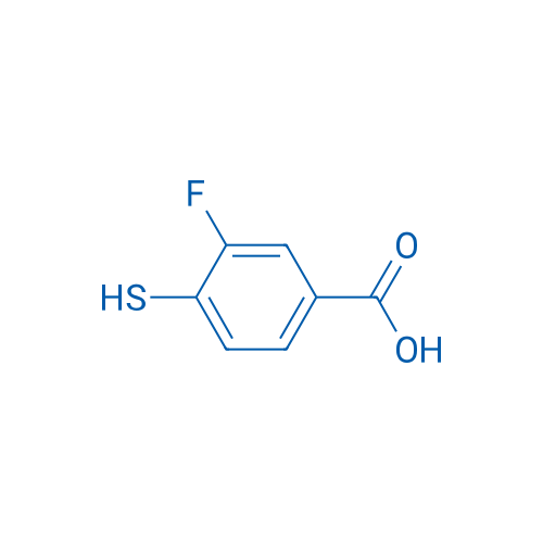 3-Fluoro-4-sulfanylbenzoic acid 250mg