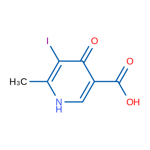 5-Iodo-6-methyl-4-oxo-1,4-dihydropyridine-3-carboxylic acid 1g