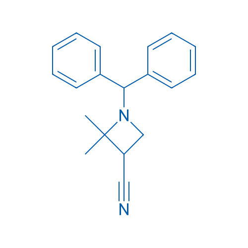 1-Benzhydryl-2,2-dimethylazetidine-3-carbonitrile 5g