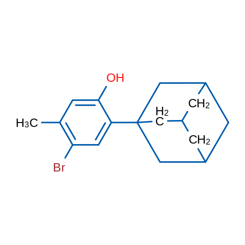 2-(Adamantan-1-yl)-4-bromo-5-methylphenol 1g