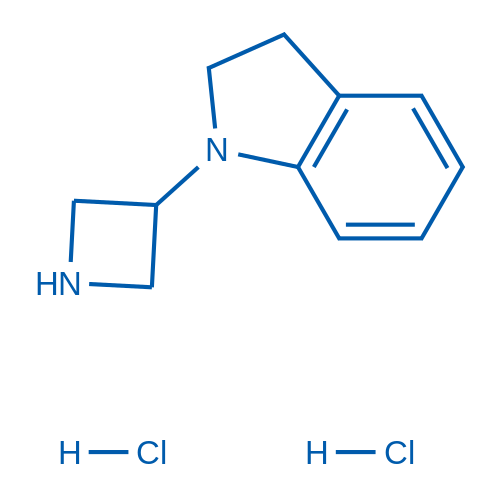 1-(Azetidin-3-yl)indoline dihydrochloride 250mg