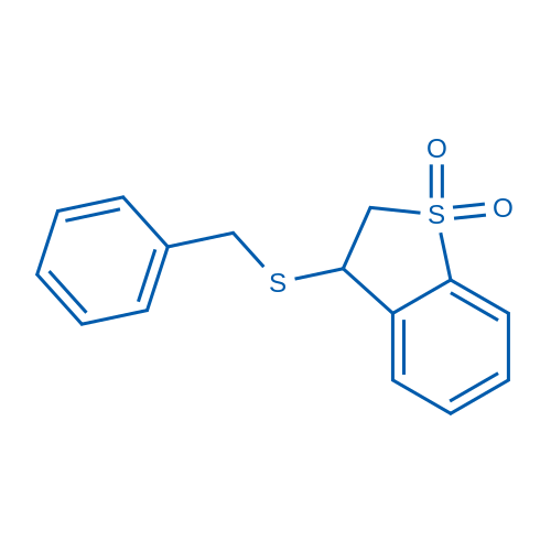 3-(Benzylthio)-2,3-dihydrobenzo[b]thiophene 1,1-dioxide 1g