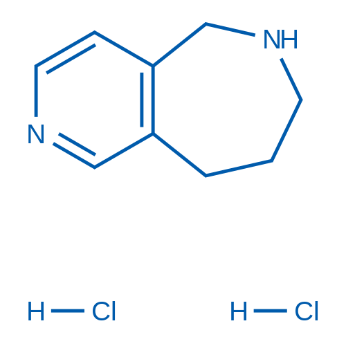 6,7,8,9-Tetrahydro-5H-pyrido[4,3-c]azepine dihydrochloride 100mg