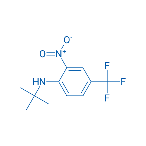 N-(tert-Butyl)-2-nitro-4-(trifluoromethyl)aniline 1g