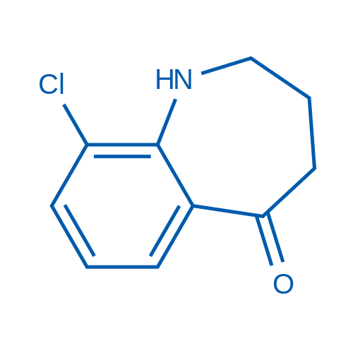 9-Chloro-3,4-dihydro-1H-benzo[b]azepin-5(2H)-one 1g