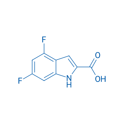 4,6-Difluoroindole-2-carboxylic acid 1g