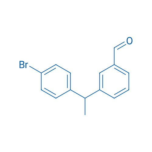 3-(1-(4-Bromophenyl)ethyl)benzaldehyde 100mg