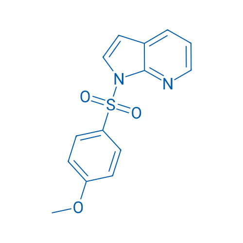 1-((4-Methoxyphenyl)sulfonyl)-1H-pyrrolo[2,3-b]pyridine 5g
