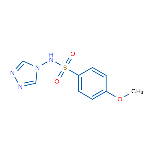 4-Methoxy-N-(4H-1,2,4-triazol-4-yl)benzene-1-sulfonamide 1g