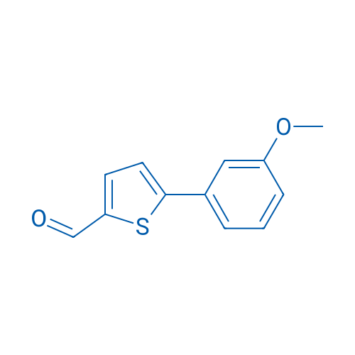 5-(3-Methoxyphenyl)thiophene-2-carbaldehyde 1g