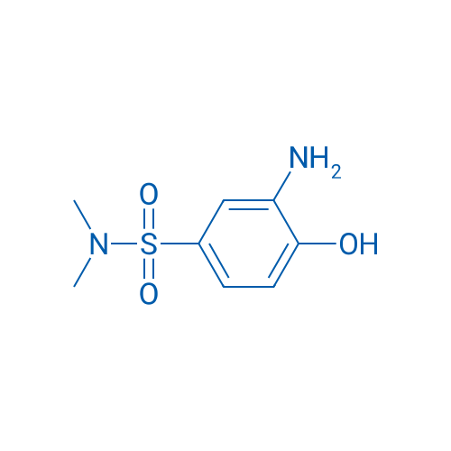 3-Amino-4-hydroxy-N,N-dimethylbenzenesulfonamide 50mg