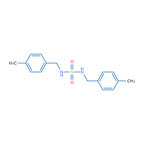 [(4-Methylphenyl)methyl]({[(4-methylphenyl)methyl]sulfamoyl})amine 1g