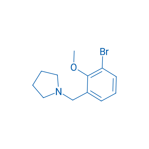 1-(3-Bromo-2-methoxybenzyl)pyrrolidine 1g