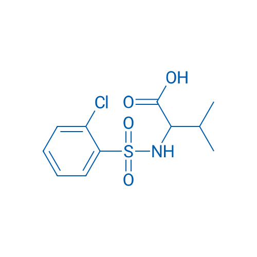 2-(2-Chlorophenylsulfonamido)-3-methylbutanoic acid 1g