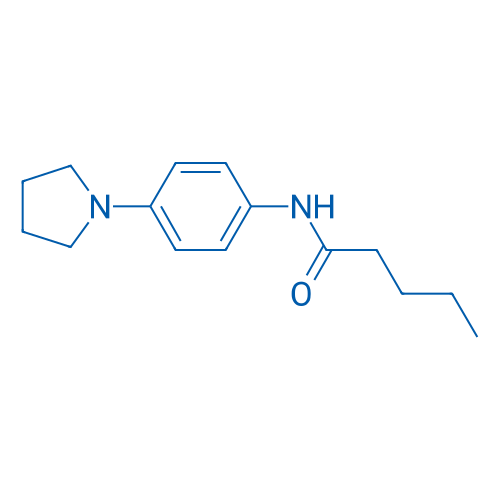N-[4-(Pyrrolidin-1-yl)phenyl]pentanamide 1g