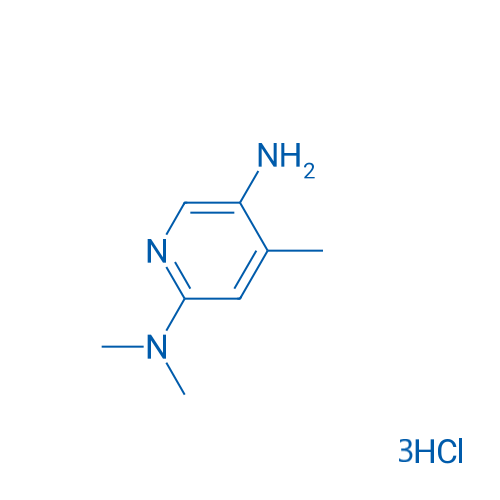 2-(Dimethylamino)-4-methyl-5-aminopyridine trihydrochloride 1g