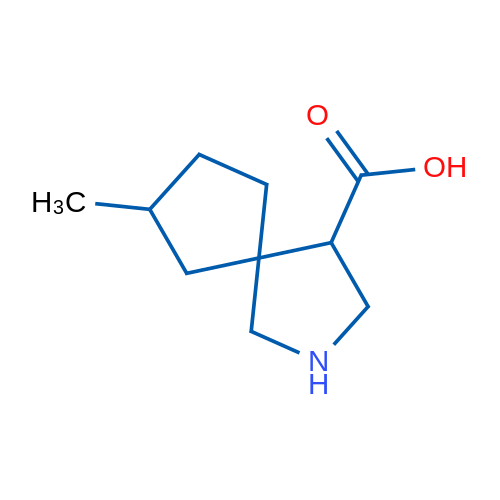 7-Methyl-2-azaspiro[4.4]nonane-4-carboxylic acid 1g