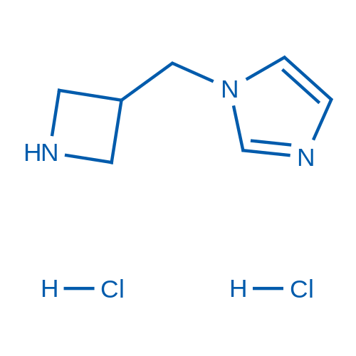 1-(Azetidin-3-ylmethyl)-1H-imidazole dihydrochloride 250mg