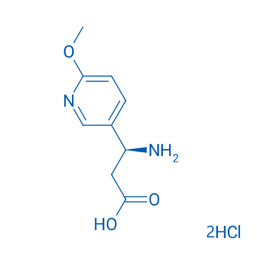 (S)-3-Amino-3-(6-methoxypyridin-3-yl)propanoic acid dihydrochloride 1g