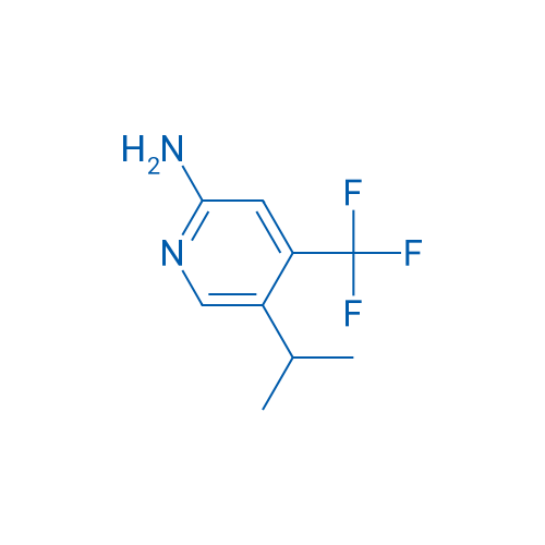 5-Isopropyl-4-(trifluoromethyl)pyridin-2-amine 250mg