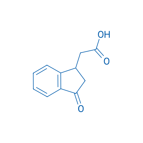 2-(3-Oxo-2,3-dihydro-1H-inden-1-yl)acetic acid 100mg