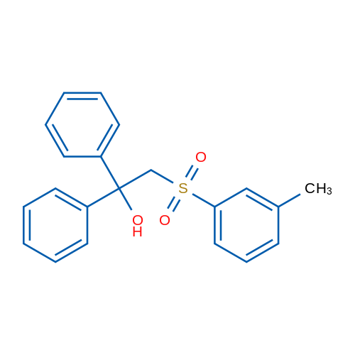 2-(3-Methylbenzenesulfonyl)-1,1-diphenylethan-1-ol 1g