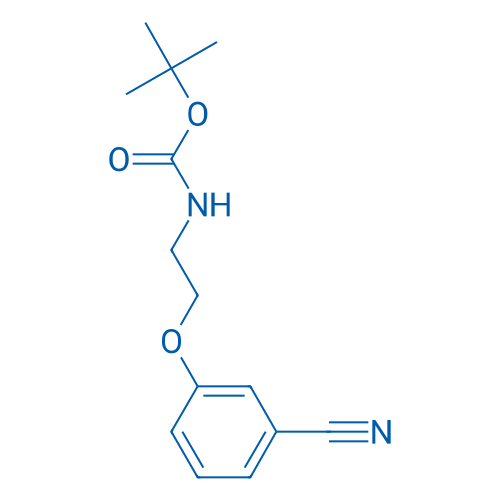 3-(Boc-aminoethyloxy)benzonitrile 1g