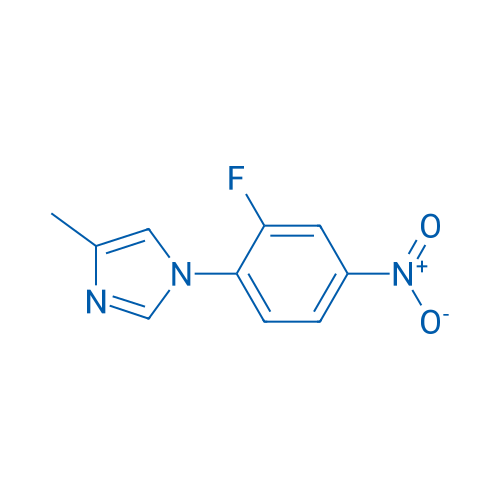 1-(2-Fluoro-4-nitrophenyl)-4-methyl-1H-imidazole 1g