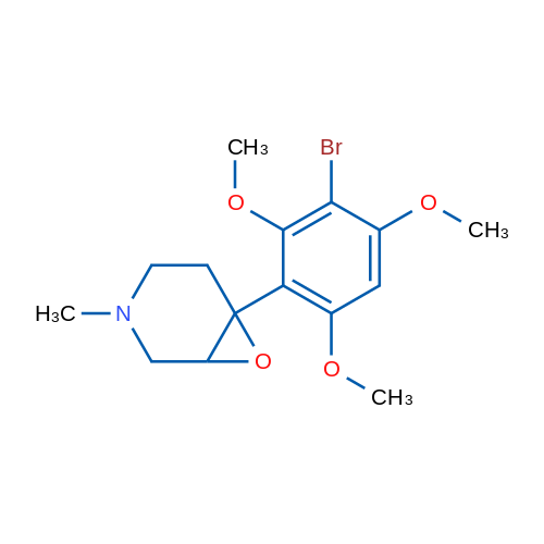 6-(3-Bromo-2,4,6-trimethoxyphenyl)-3-methyl-7-oxa-3-azabicyclo[4.1.0]heptane 10g