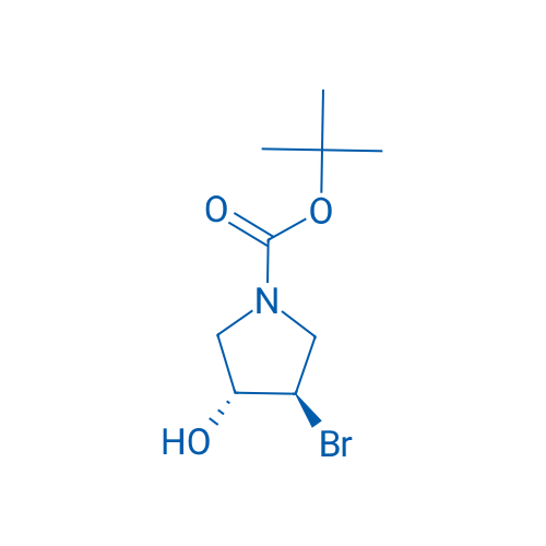 (3R,4R)-tert-Butyl 3-bromo-4-hydroxypyrrolidine-1-carboxylate 1g