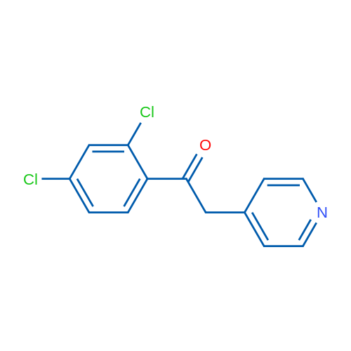 1-(2,4-Dichlorophenyl)-2-(pyridin-4-yl)ethanone 5g
