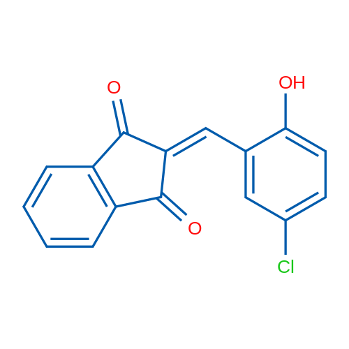 2-[(5-Chloro-2-hydroxyphenyl)methylidene]-2,3-dihydro-1H-indene-1,3-dione 1g