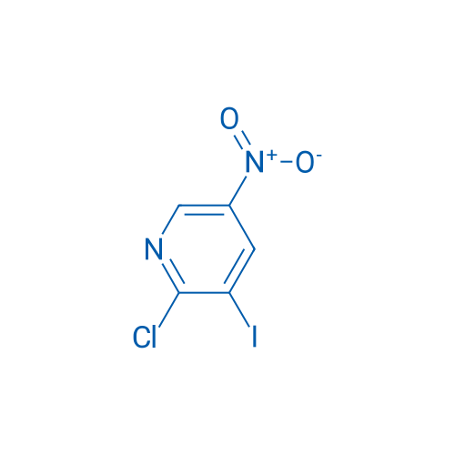 2-Chloro-3-iodo-5-nitropyridine 1g