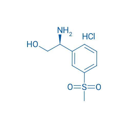 (S)-2-Amino-2-(3-(methylsulfonyl)phenyl)ethan-1-ol hydrochloride 1g