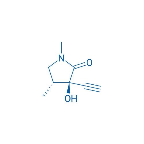 (3R,4R)-3-Ethynyl-3-hydroxy-1,4-dimethylpyrrolidin-2-one 1g