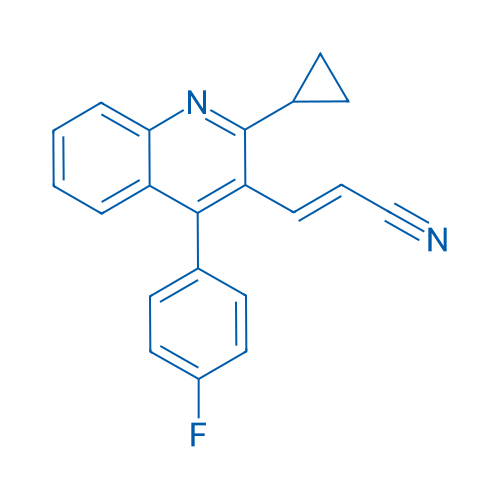 (E)-3-(2-Cyclopropyl-4-(4-fluorophenyl)quinolin-3-yl)acrylonitrile 5g