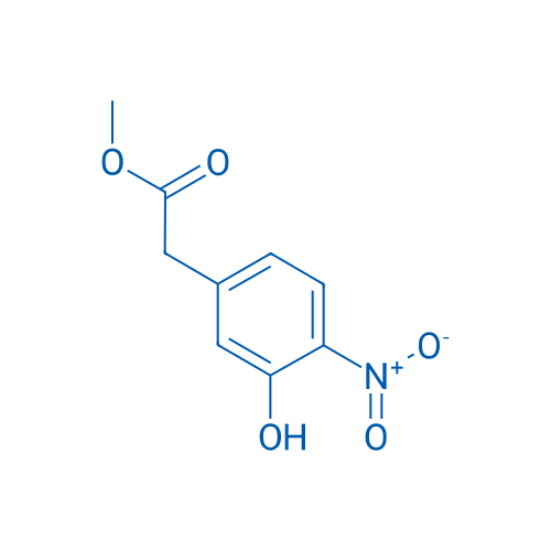 Methyl 2-(3-hydroxy-4-nitrophenyl)acetate 250mg