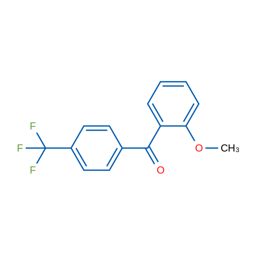 (2-Methoxyphenyl)(4-(trifluoromethyl)phenyl)methanone 5g