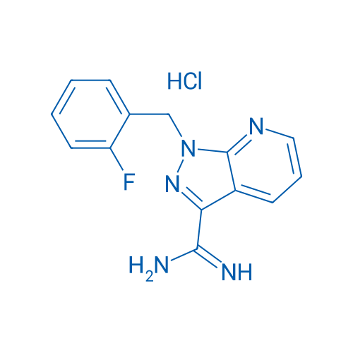 1-(2-Fluorobenzyl)-1H-pyrazolo[3,4-b]pyridine-3-carboximidamide hydrochloride 1g